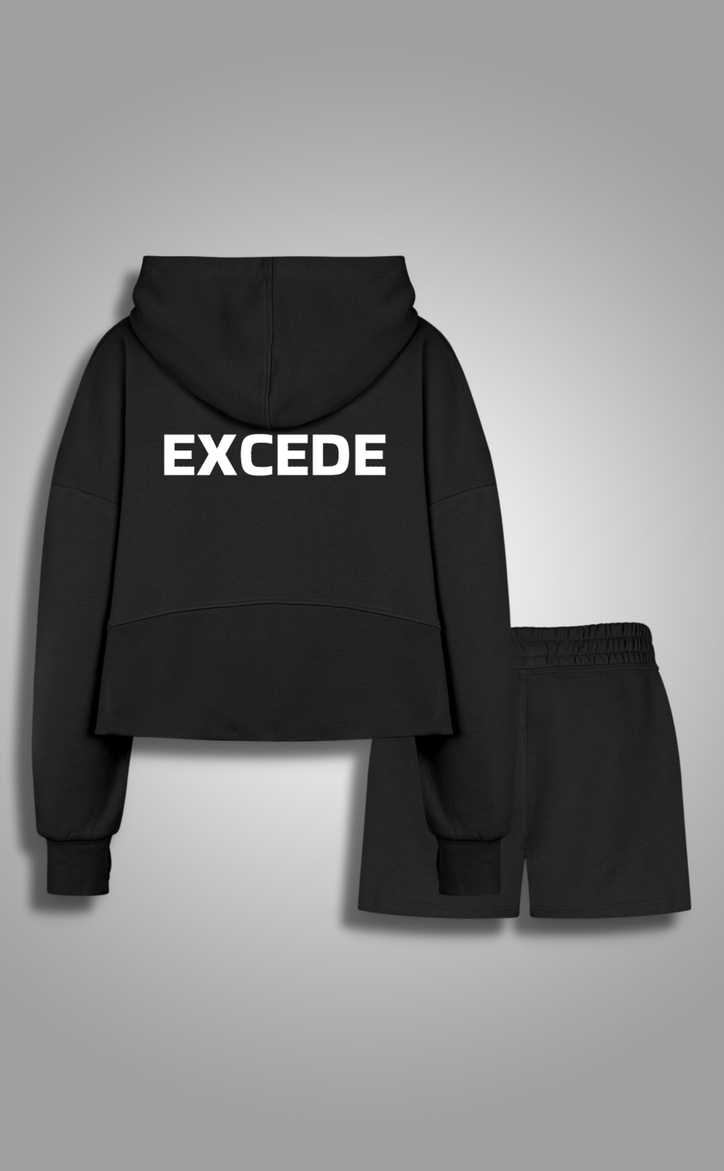 CONJUNTO DEPORTIVO MUJER - SUDADERA Y SHORTS